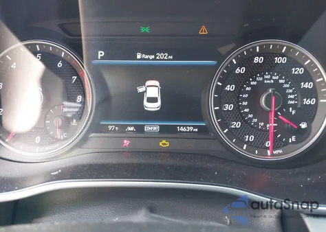 2020 Genesis G70 2.0T Awd z USA, uszkodzony, nr VIN KMTG64LA6LU054121